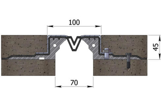 Деформационный шов DR-22