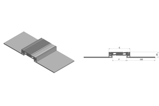 Деформационный шов LR-22-LV
