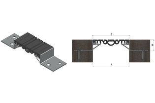 Деформационный шов LSP-22-BS