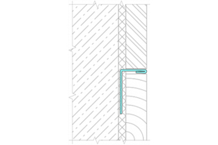 Декоративный профиль для стен Dewmark Decor CRW 57