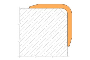 Угловой профиль Dewmark Decor CRCG 65