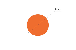 Бентонитовый шнур Ø 65
